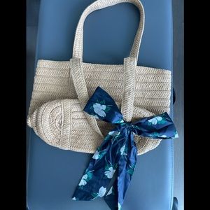 Draper James Everyday Straw Bag